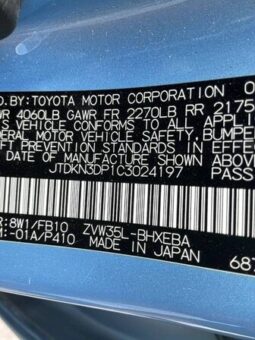 Salvaged Cars 2012 Toyota Prius