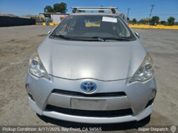 Salvaged Cars 2014 Toyota Prius C