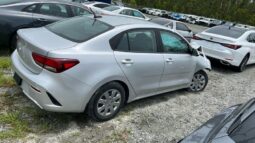Salvaged Cars 2022 Kia Rio