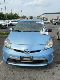 Salvaged Cars 2012 Toyota Prius