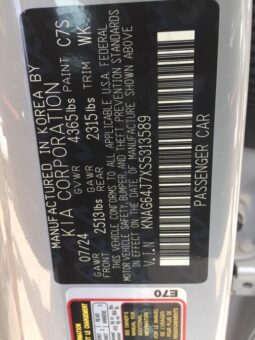 
										Salvaged Cars 2025 Kia k5 full									