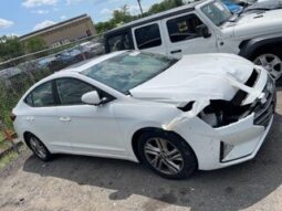 Salvaged Cars 2020 Hyundai Elantra