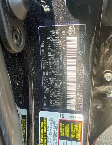 
								Salvaged Cars 2022 Toyota Camry full									