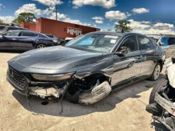 Salvaged Cars 2024 Honda Accord