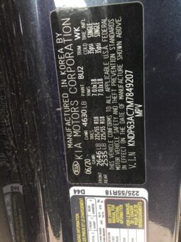 
										Salvaged Cars 2021 Kia Sportage full									