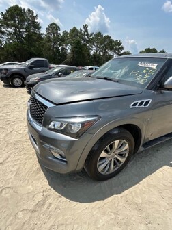 Salvaged Cars 2017 Infiniti QX80