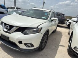 Salvaged Cars 2016 Nissan Rogue