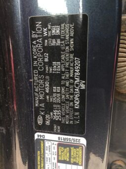 
										Salvaged Cars 2021 Kia Sportage full									