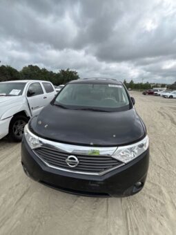 Salvaged Cars 2012 Nissan Quest