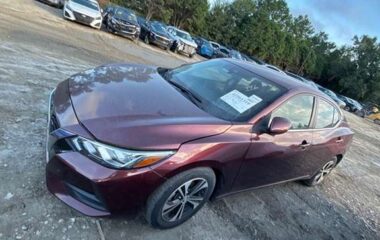 Salvaged Cars 2023 Nissan Sentra