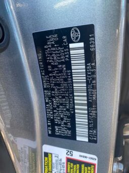 Salvaged Cars 2025 Toyota Camry