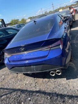 Salvaged Cars 2022 Hyundai Elantra