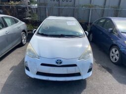Salvaged Cars 2012 Toyota Prius C