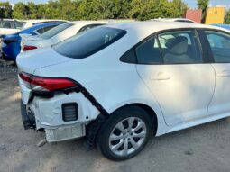Salvaged Cars 2022 Toyota Corolla