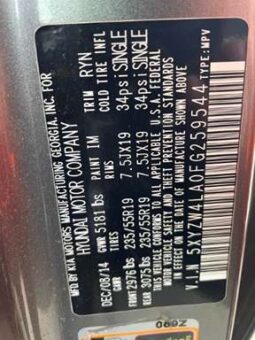
										Salvaged Cars 2015 Hyundai Santa Fe Sport full									