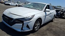 Salvaged Cars 2021 Hyundai ElantraHyundai