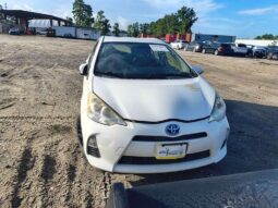 Salvaged Cars 2013 Toyota Prius CToyota