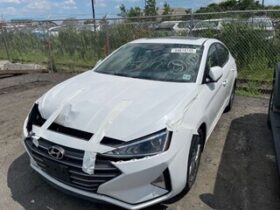 Salvaged Cars 2020 Hyundai ElantraHyundai