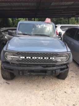 Salvaged Cars 2024 Ford BroncoFord