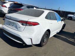 Salvaged Cars 2021 Toyota CorollaToyota