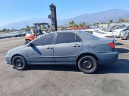 Salvaged Cars 2006 Toyota CorollaToyota