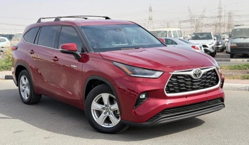 
								Toyota Highlander Hybrid leather seats low mileage full									