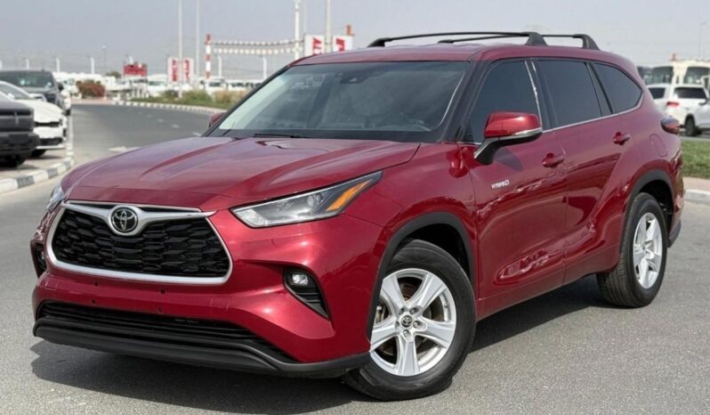 
								Toyota Highlander Hybrid leather seats low mileage full									