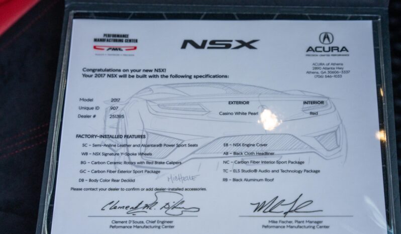 
								Acura NSX COUPE full									