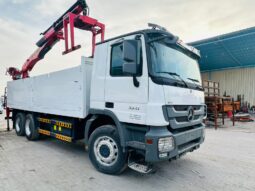 Mercedes-Benz Actros 3341 Crane Truck 2011 | GCC Approved | Heavy Duty