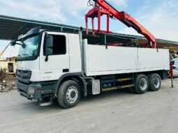 
										Mercedes-Benz Actros 3341 Crane Truck 2011 | GCC Approved | Heavy Duty full									